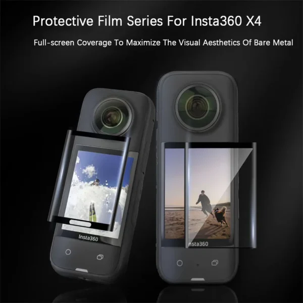 Screen Protector For Insta360 X4 Accessories Anti-scratch Film For Insta 360 X4 Full Coverage Protective Film (Not Glass) - Image 6