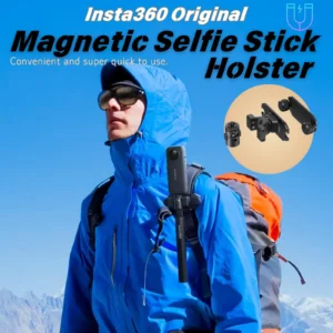 Insta360 X5 Magnetic Selfie Stick Holster Quick Release Holder Support For Backpack Strap Insta 360 X4 X3 Original Accessories