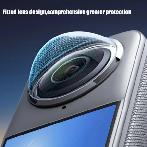 Premium Glass Lens Guards for Insta360 X4 Tempered glass Scratch-resistant Lens Protector Cap Insta 360 X4 Camera Accessories - Image 6