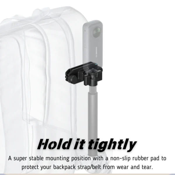 Insta360 X5 Magnetic Selfie Stick Holster Quick Release Holder Support For Backpack Strap Insta 360 X4 X3 Original Accessories - Image 6